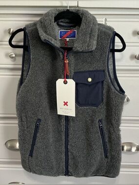 NWT BEST MADE CO. Wool Fleece Vest size XS UNISEX